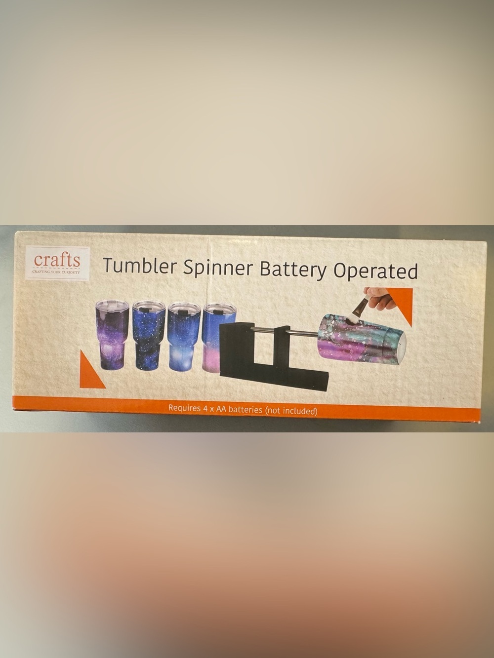 Crafts Tumbler Spinner Battery Operated crafts DIY